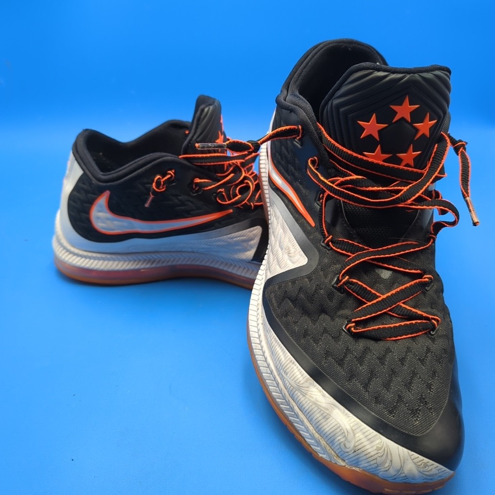 Nike Field General Size 10.5 White Orange Black‎ 749310-108 2 Football